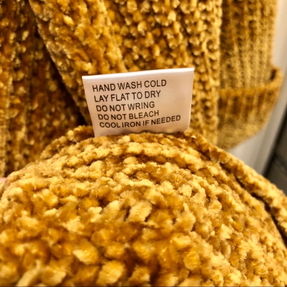 Cozy Mustard Cardigan Sweater - Picture 7 of 8